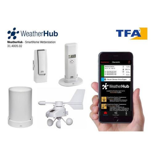 TFA 31.4005.02 WEATHERHUB KIT STAZIONE METEO MOD. 31.4005.02 EAN 4009816028778