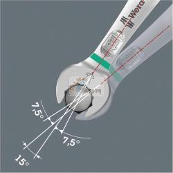 WERA 6003 JOKER 11 KIT 1 CH. A FORCHETTA E POLIGONALE MOD. 5020231001 EAN 4013288214195