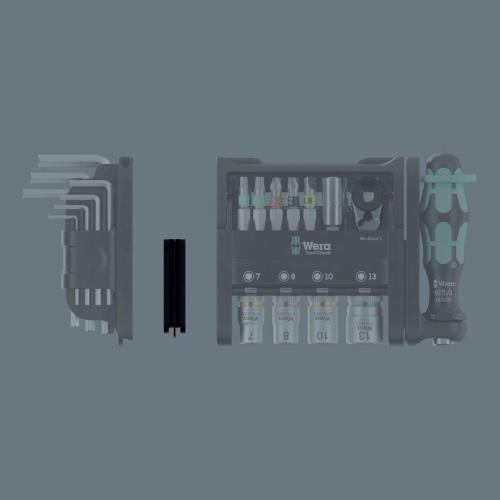 WERA TOOL-CHECK MODULAR KIT 1 MOD. 5049020001 EAN 4013288234766