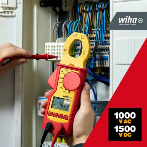 WIHA PINZA AMPEROMETRICA FINO A 1.000V MOD. 45219 EAN 4010995452193