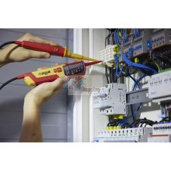 WIHA TESTER DI TENSIONE E CONTIN. 12 - 1.000 V AC, CAT IV MOD. 45216 EAN 4010995452162