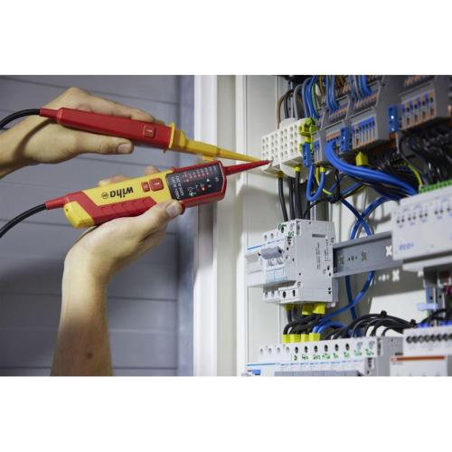 WIHA TESTER DI TENSIONE E CONTIN. 12 - 1.000 V AC, CAT IV MOD. 45216 EAN 4010995452162