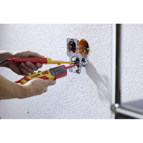 WIHA TESTER DI TENSIONE E CONTIN. 12 - 1.000 V AC, CAT IV MOD. 45216 EAN 4010995452162