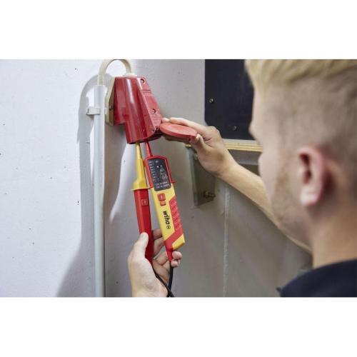 WIHA TESTER DI TENSIONE E CONTIN. 12 - 1.000 V AC, CAT IV MOD. 45216 EAN 4010995452162
