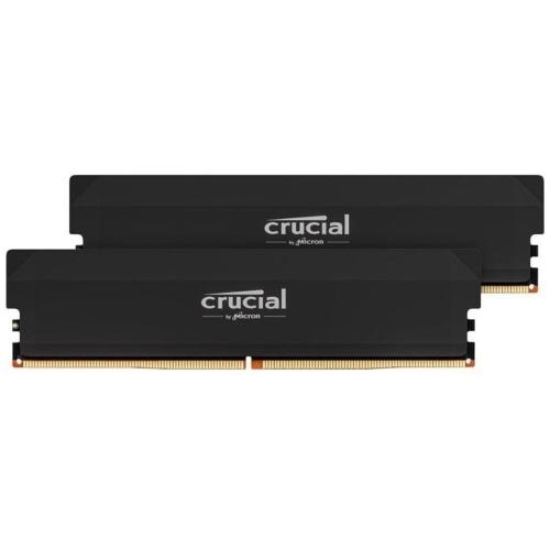 Crucial Pro DDR5-6400 64GB Kit (2x 32GB) OC Gaming Black mod. CP2K32G64C40U5B