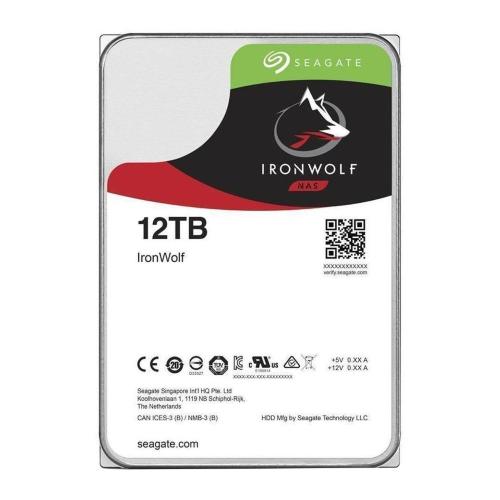 Seagate IronWolf 12TB NAS SATA-3 (N) mod. ST12000VN0008