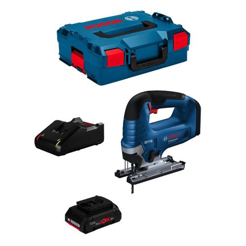 Seghetto Alternativo BOSCH GST 18V-125 B (1 x 4,0 Ah ProCORE + GAL18V-40 + L-Boxx 136)