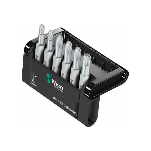 Set di inserti per avvitare WERA Bit-Check 6 PZ Universal 1 (6 pezzi)