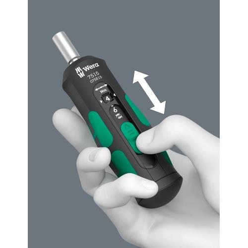 Set di 17 pezzi WERA 7515/16 Kraftform Safe-Torque Speed Universal