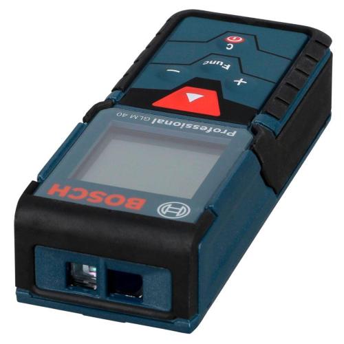 BOSCH GLM 40 PROFESSIONAL MISURATORE DISTANZA LASER MOD. 601072900 EAN 3165140790406