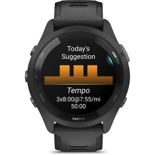 GARMIN FORERUNNER 265 NERO/GRIGIO CHIARO MOD. 010-02810-10 EAN 753759313715