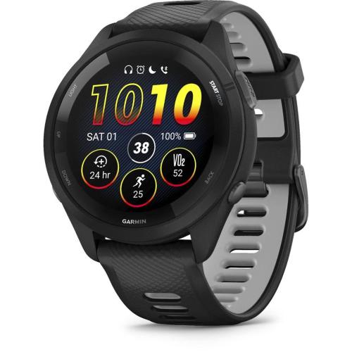 GARMIN FORERUNNER 265 NERO/GRIGIO CHIARO MOD. 010-02810-10 EAN 753759313715