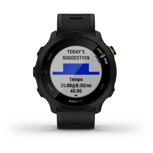 GARMIN FORERUNNER 55 NERO MOD. 010-02562-10 EAN 753759279639