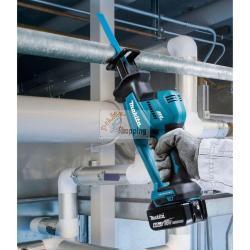 Makita DJR189Z – Sega Reciproca a Batteria 18 V Brushless – Solo Corpo, Taglio Legno e Metallo