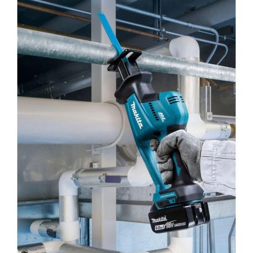 Makita DJR189Z – Sega Reciproca a Batteria 18 V Brushless – Solo Corpo, Taglio Legno e Metallo