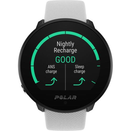 POLAR UNITE BIANCO S-L CINTUR. SILICONE CHIUSURA SPILLO MOD. 900108444 EAN 725882064277