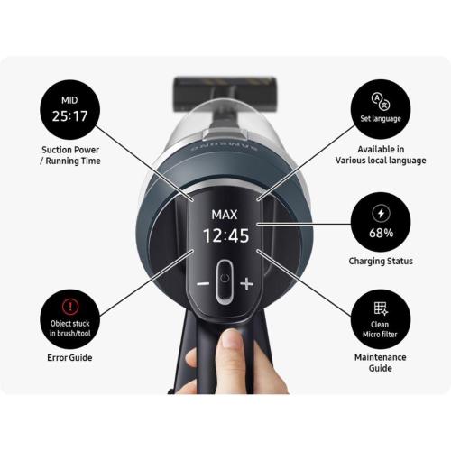 SAMSUNG VS20C85G2TN/WD JET 85 PETPRO MOD. VS20C85G2TN/WD EAN 8806095052908