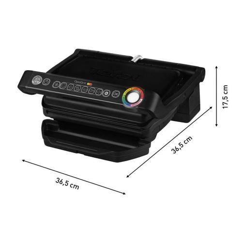 TEFAL GC 7058 OPTIGRILL NERO MOD. GC7058 OPTIGRILL EAN 3168437246587