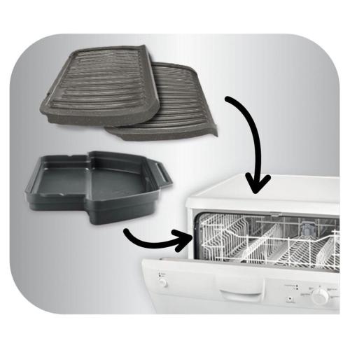 TEFAL GC 7058 OPTIGRILL NERO MOD. GC7058 OPTIGRILL EAN 3168437246587