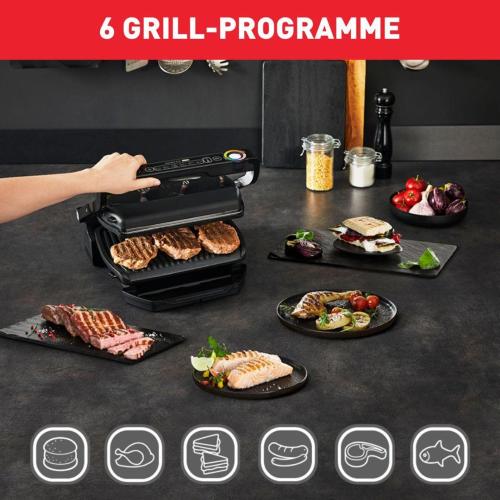 TEFAL GC 7058 OPTIGRILL NERO MOD. GC7058 OPTIGRILL EAN 3168437246587