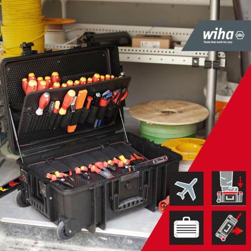 WIHA SET UTENSILI ELETTRICISTA COMPETENCE XXL II MOD. 42069 EAN 4010995420697