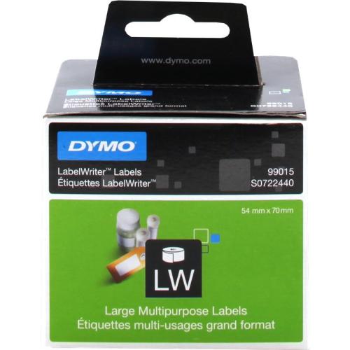 ORIGINALE DYMO Etichette S0722440 99015 Etichette, 70x54mm, bianco, 1x320 Pezzi S0722440 99015 EAN 5411313990158