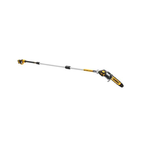 Potatore su asta di prolunga DeWALT DCMPS567P2 (2 x 5,0 Ah + DCB1104)