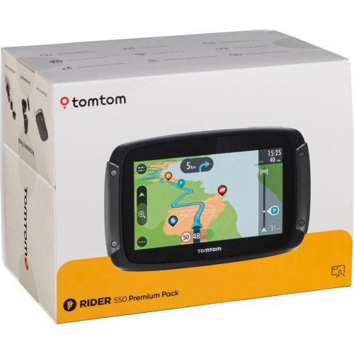 TOMTOM RIDER 550 WORLD PREMIUM PACK MOD. 1GF0.002.11 EAN 636926100359