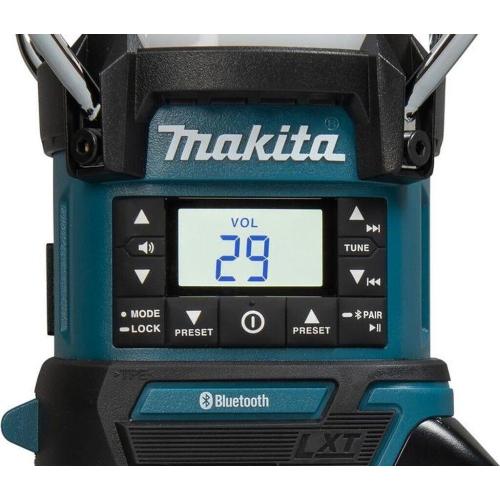 Makita DMR057 Radio-lampada senza fili 87,5-108 MHz Solo 18 V Li-Ion    