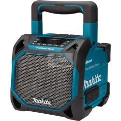 Altoparlante Bluetooth senza fili Makita DMR203 agli ioni di litio da 18 V con adattatore di alimentazione CA    