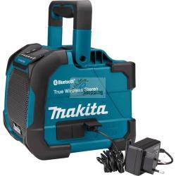 Altoparlante Bluetooth senza fili Makita DMR203 agli ioni di litio da 18 V con adattatore di alimentazione CA    
