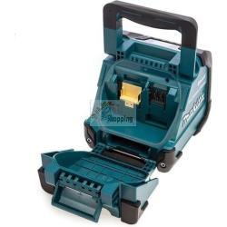 Altoparlante Bluetooth senza fili Makita DMR203 agli ioni di litio da 18 V con adattatore di alimentazione CA    