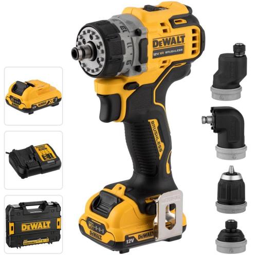 DEWALT DCD703L2T-QW TRAPANO AVVITATORE A BATTERIA MOD. DCD703L2T-QW EAN 5035048748169