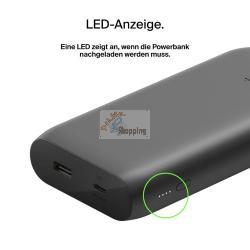 BELKIN BOOST CHARGE 3 PORT LAPT. 20.000MAH 65W USB-C/A BPB020BTBK MOD. BPB020BTBK EAN 745883887064