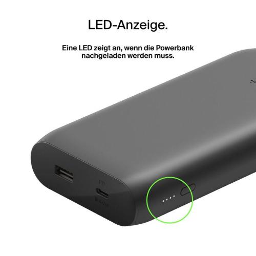 BELKIN BOOST CHARGE 3 PORT LAPT. 20.000MAH 65W USB-C/A BPB020BTBK MOD. BPB020BTBK EAN 745883887064
