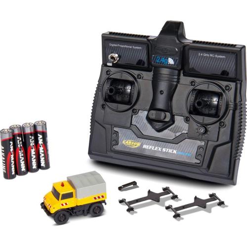 CARSON 1:87 MB UNIMOG U406 TWO WAY VEHI. 100% RTR MOD. 500504146 EAN 4005299011832