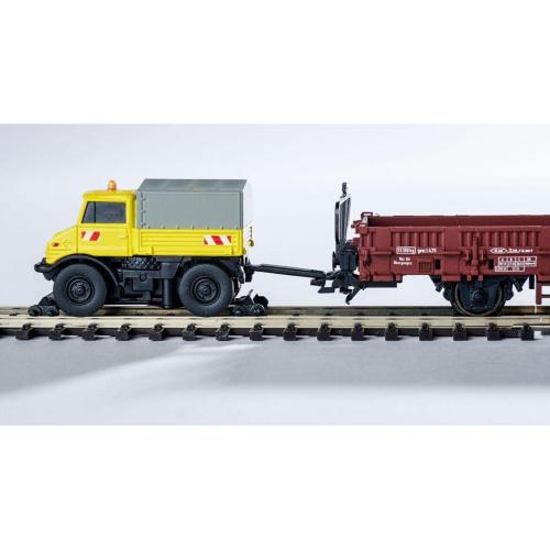 CARSON 1:87 MB UNIMOG U406 TWO WAY VEHI. 100% RTR MOD. 500504146 EAN 4005299011832