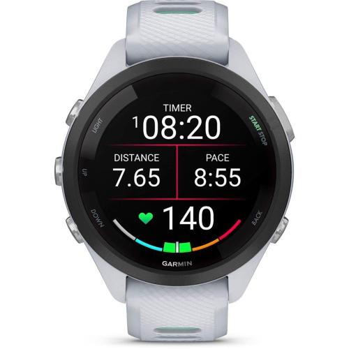 GARMIN FORERUNNER 265S BIANCO PIETRA/VERDE MENTA MOD. 010-02810-14 EAN 753759313753