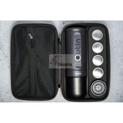 OUTIN NANO MACCHINA DA CAFFÃ¨ ESPRESSO, SPACE GREY SET VIAGGIO MOD. OTEM-01-SG-BAG EAN 1240000018707