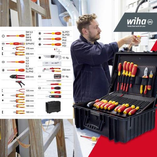 WIHA 9300-702 TOOL KIT COMPETENCE XL MOD. 40523 EAN 4010995405236