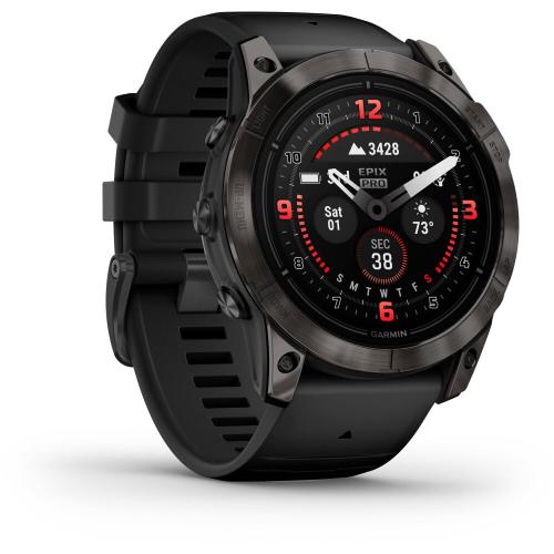 GARMIN EPIX PRO (GEN 2) (51MM) SAPPHIRE SCHWARZ/SCHIEFERGRAU MOD. 010-02804-01 EAN 753759318192