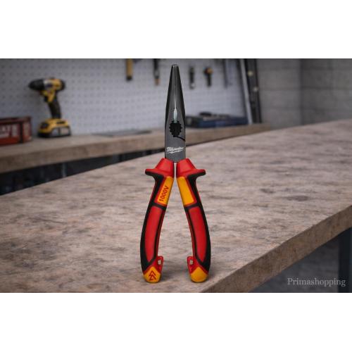 Milwaukee pinza a becchi lunghi piegati 45° 205 mm
