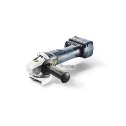 Smerigliatrice Angolare FESTOOL AGC 18-125 EBI-Plus (2 x 5,0 Ah + TCL6 + SYS3 M 187)