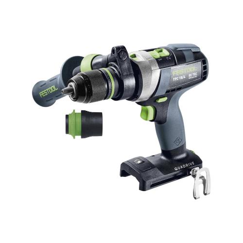 Trapano a Percussione FESTOOL QUADRIVE TPC 18/4 I-Basic (Solo corpo + Systainer SYS3 M 187)