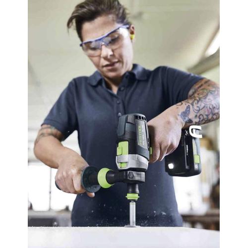 Trapano a Percussione FESTOOL QUADRIVE TPC 18/4 I-Basic (Solo corpo + Systainer SYS3 M 187)