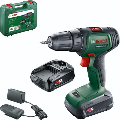 BOSCH UNIVERSALDRILL 18V 2X1.5A MOD. 06039D4002 EAN 4053423225167