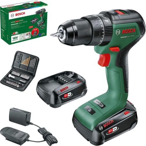 BOSCH UNIVERSALIMPACT 18V-60 AKKU-SCHLAGBOHRMASCHINE MOD. 06039D7106 EAN 4053423236217