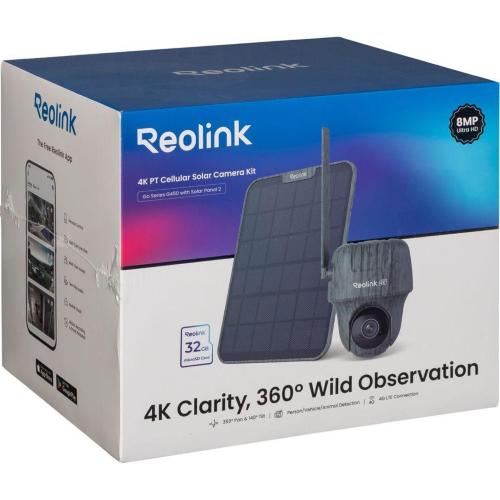 REOLINK G450 MIT SOLAR PANEL 2 MOD. GO SERIES G450 & SOLAR PANEL 2 EAN 6975253983902