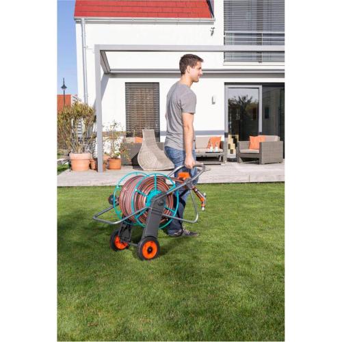 GARDENA CARRELLO AVVOLGITUBO METALLO 100 MOD. 2674-20 EAN 4078500267403