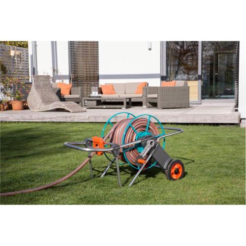 GARDENA CARRELLO AVVOLGITUBO METALLO 100 MOD. 2674-20 EAN 4078500267403